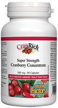 CranRich Super Strength Cranberry Concentrate 500mg - 90 Caps