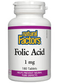 Folic Acid 1mg - 180 Tabs