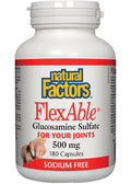 Flexable Glucosamine Sulfate 500mg - 180 Caps