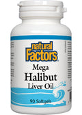 Mega Halibut Liver Oil - 90 Softgels