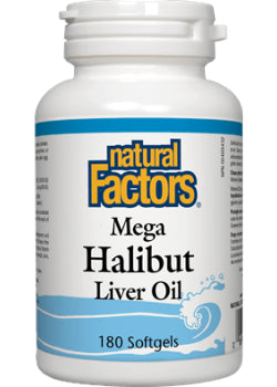 Mega Halibut Liver Oil - 180 Softgels