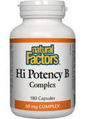 Hi Potency B-Complex 50mg - 180 Caps