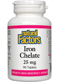 Iron Chelate 25mg - 90 Tabs