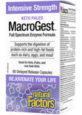 Keto Paleo Macrogest Intensive Strength - 60 Caps