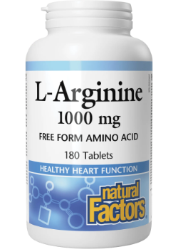 L-Arginine 1,000mg - 180 Tabs