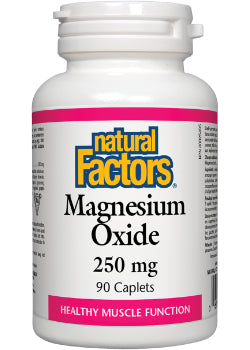 Magnesium Oxide 250mg - 90 Caplets