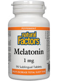 Melatonin 1mg (Peppermint) - 90 Sublingual Tabs