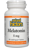 Melatonin 5mg (Peppermint) - 90 Sublingual Tabs