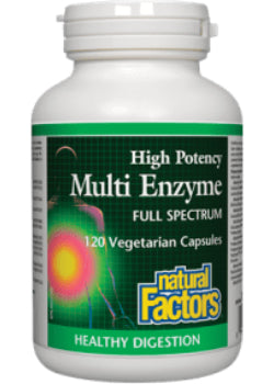 Multi Enzyme High Potency - 120 V-Caps + BONUS