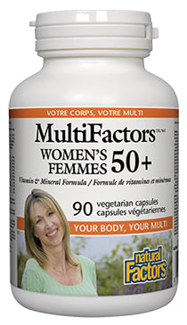 MultiFactors Women's 50+ Multivitamin - 90 V-Caps