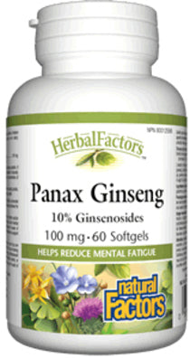 Panax Ginseng 100mg - 60 Softgels