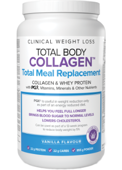 Total Body Collagen Total Meal Replacement (Vanilla) - 855g + BONUS