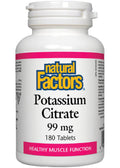 Potassium Citrate 99mg - 180 Tabs