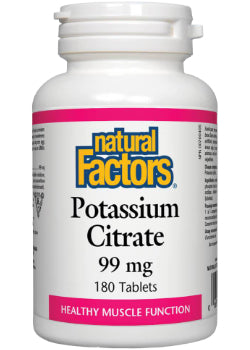 Potassium Citrate 99mg - 180 Tabs