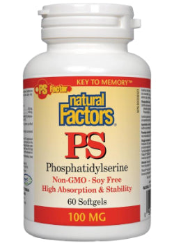 PS (Phosphatidylserine) 100mg - 60 Softgels + BONUS