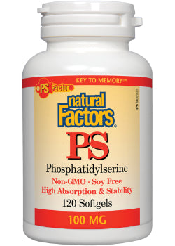 PS (Phosphatidylserine) 100mg - 120 Softgels
