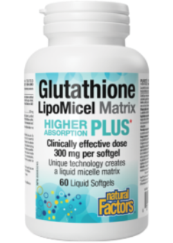 Glutathione Lipomicel Matrix 300mg - 60 Softgels