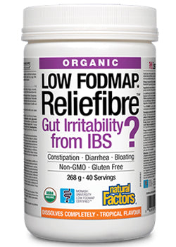 Reliefibre Low Fodmap (Tropical Flavour) - 268g (40 Servings)