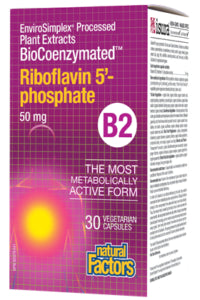 Riboflavin 5'-Phosphate (B-2) 50mg - 30 V-Caps
