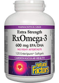 RxOmega-3 Factors Extra Strength - 120 + 30 Softgels BONUS