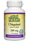 Ubiquinol Qh Active CoQ10 200mg - 30 Softgels