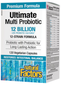 Ultimate Multi Probiotic - 120 V-Caps + BONUS