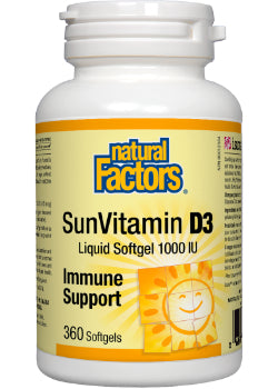 SunVitamin D3 1,000iu - 360 Softgels