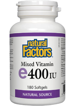 Vitamin E 400iu Mixed Tocopherols - 180 Softgels