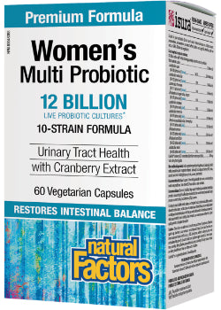 Women's Multi Probiotic With Cranberry Extract - 60 V-Caps