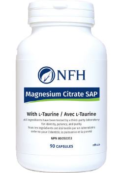 Magnesium Citrate SAP With L-Taurine - 90 Caps