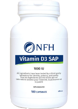 Vitamin D3 SAP 1000iu - 180 Caps