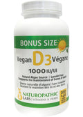 Vitamin D 1,000iu (Vegan) - 240 + 60 Caps FREE