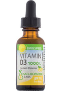 Vitamin D Drops Emulsified 1,000iu (Lemon) - 30 + 30ml FREE
