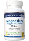 Magnesium Bisglycinate 200mg - 100 + 100 Caps FREE