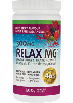 Relax MG Magnesium Powder (Berry) - 500 + 250g FREE