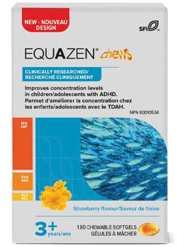 Equazen Chews (Strawberry) - 180 Chewable Softgels