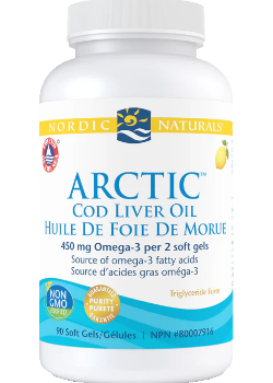 Arctic Cod Liver Oil 1,000mg - 90 Softgels