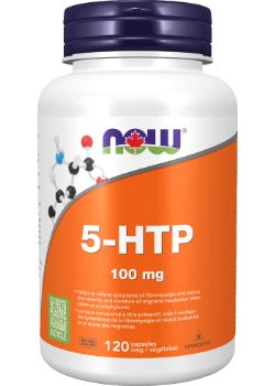 5-HTP 100mg - 120 V-Caps + BONUS