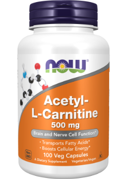 Acetyl L-Carnitine 500mg - 100 V-Caps