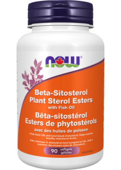 Beta-Sitosterol Plant Sterol Esters With Fish Oil - 90 Softgels