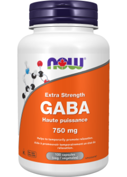 GABA Extra Strength 750mg - 100 V-Caps