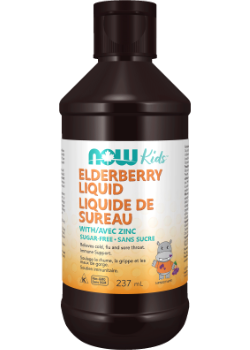 Kids Elderberry Liquid With Zinc - 237ml