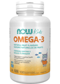 Kids Omega-3 (Natural Fruit) - 100 Chewable Softgels