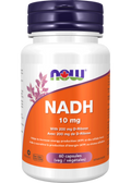 NADH 10mg With 200mg D-Ribose - 60 V-Caps