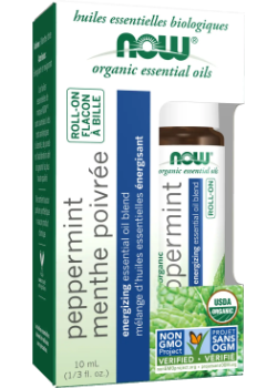 Peppermint Essential Oil Roll-On (Organic) - 10ml