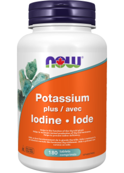 Potassium + Iodine 225mcg - 180 Tabs