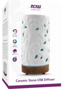 Ultrasonic Diffuser (USB White Ceramic Stone) - 1 Unit