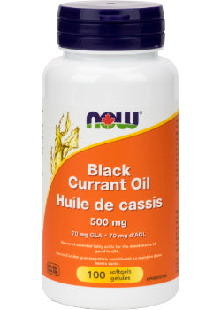 Black Currant Oil 500mg - 100 Softgels