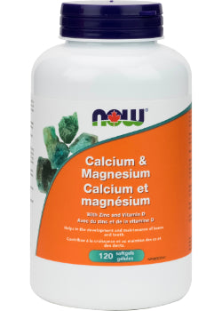 Calcium Magnesium With Vitamin D And Zinc - 120 Softgels