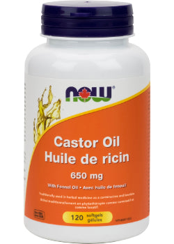 Castor Oil 650mg - 120 Softgels